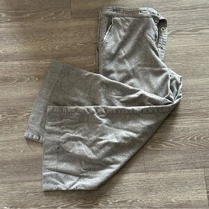 ST. JOHN | brushed wool wide leg capris